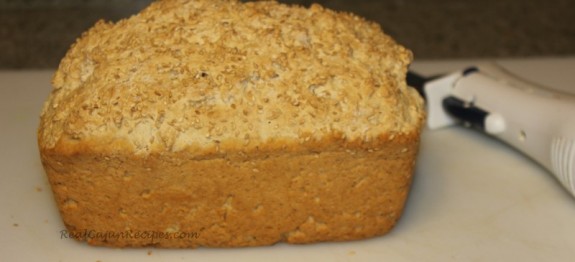 Beer Bread Sesame Topping
