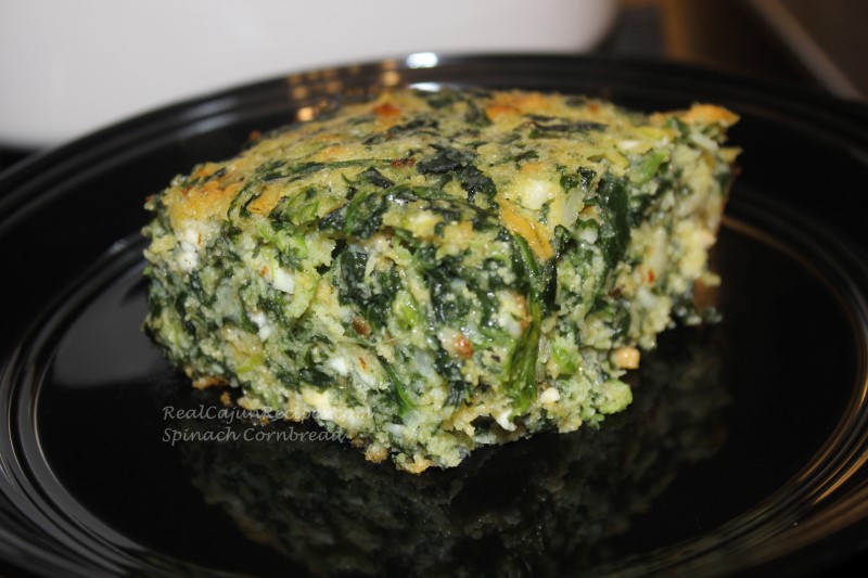 Spinach Cornbread