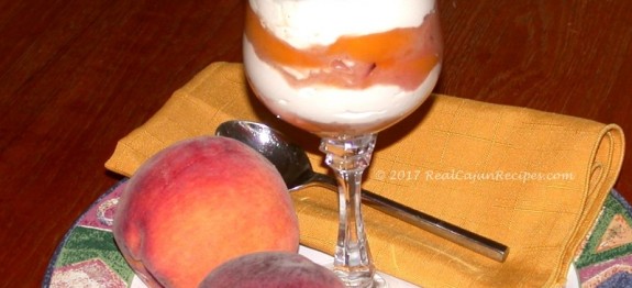 Peach Parfait