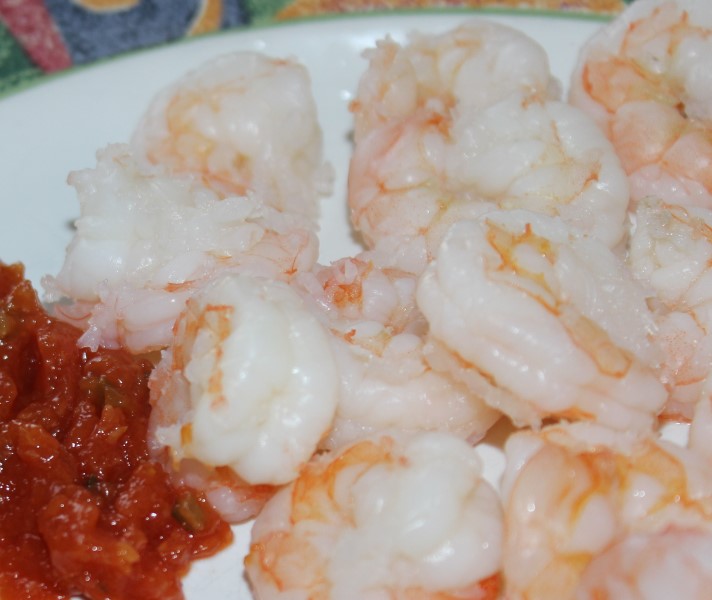 Beer Steamed Shrimp