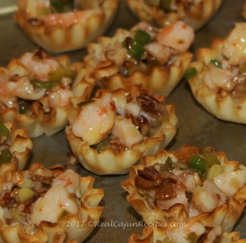 Shrimp Salad in Pastry Shell