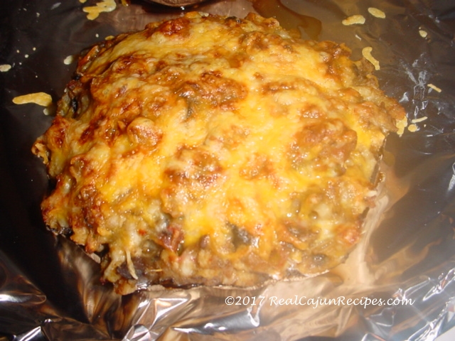 Bert’s Eggplant Crabmeat Stuffed Portabellas | RealCajunRecipes.com: la ...