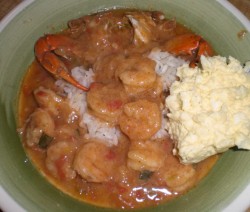 Crab and Shrimp Etouffee