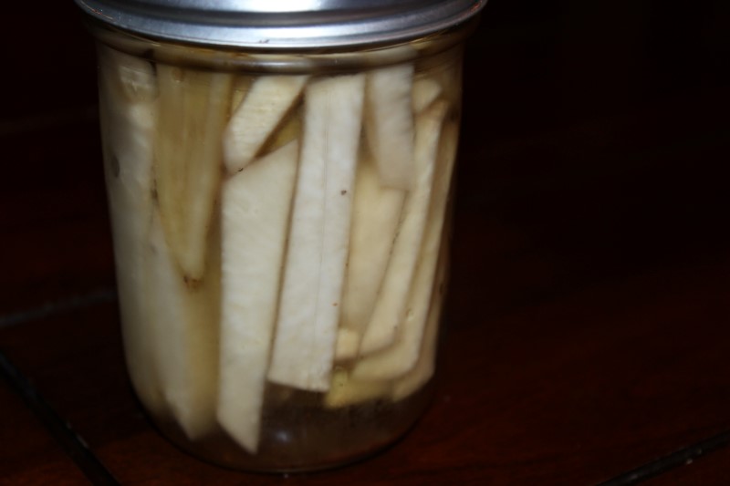 Pickled Turnips