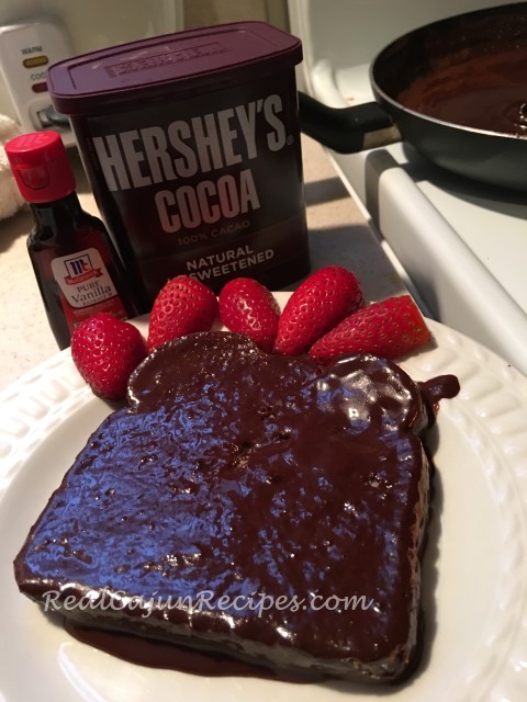 Classic Chocolate Sauce for Chocolate Bread