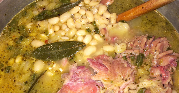 Yummy Ham and Bean Soup