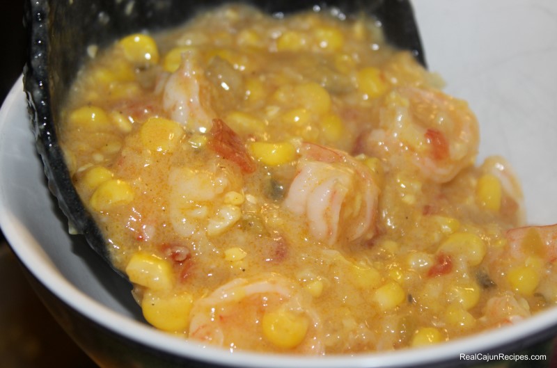 Dale’s Shrimp Corn Macque Choux