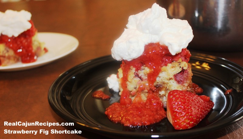 Strawberry Fig Preserve Shortcake