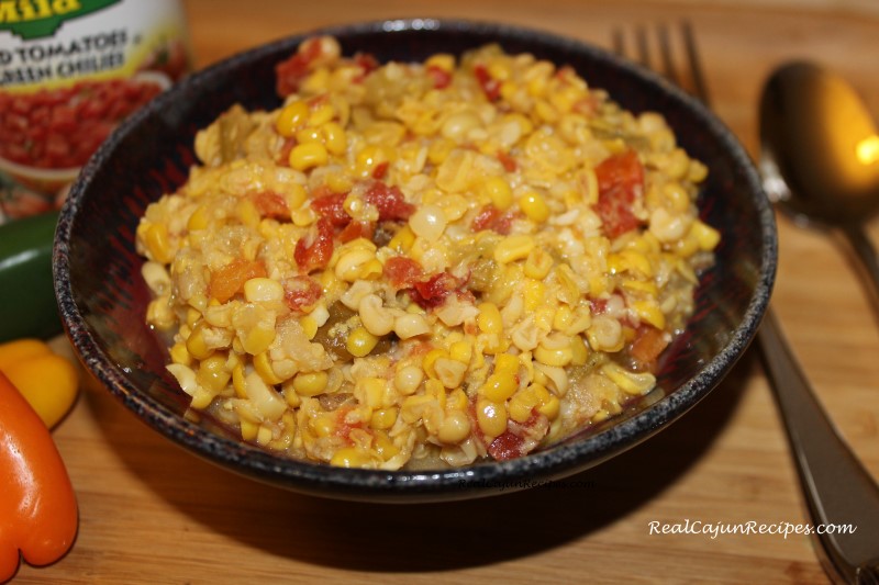 Crockpot Corn Macque Choux