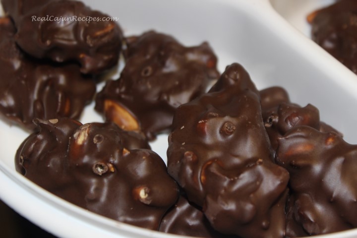 Chocolate Peanut Clusters Candy