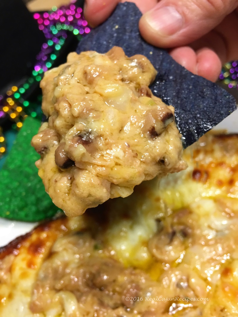 Cheesy Black Eye Pea Dip